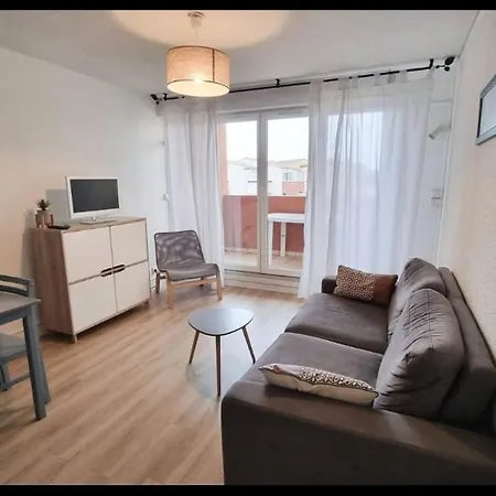 아파트 Joli T2 36m2 Quatier Port Malfato, Place De Parking Privative *